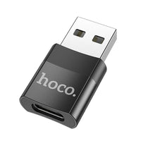 Thumbnail for Hoco UA17 USB-A Male to USB-C Female Adapter