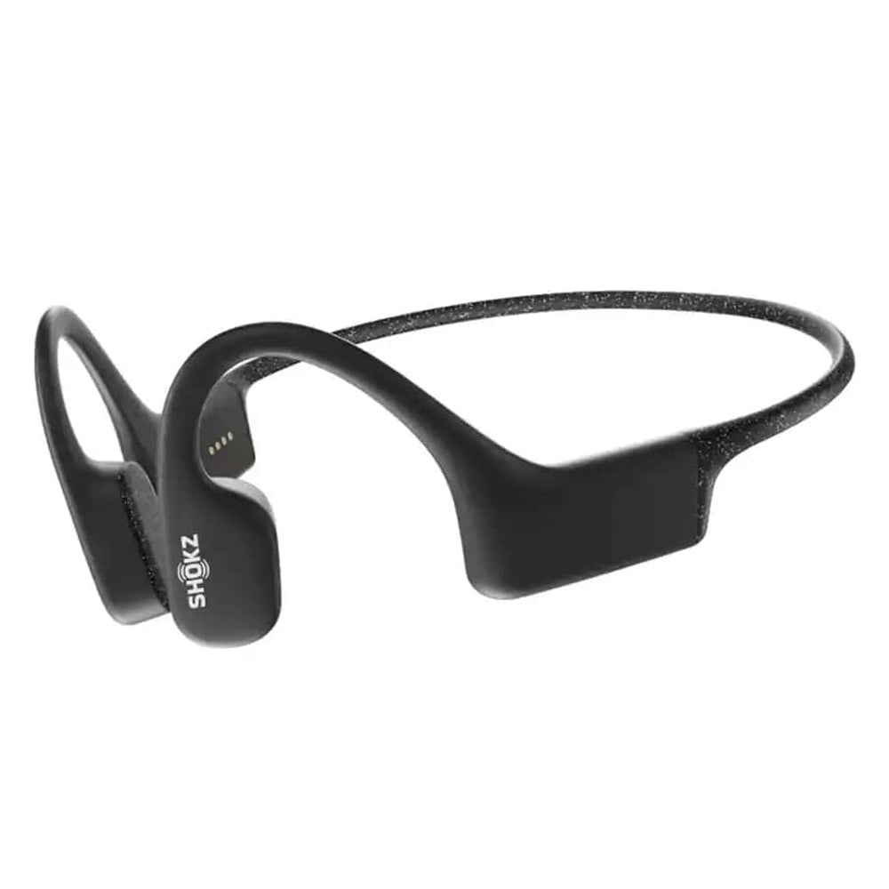 Shokz OpenSwim Wireless Waterproof OpenEar MP3 Bone Conduction Headphones- Black