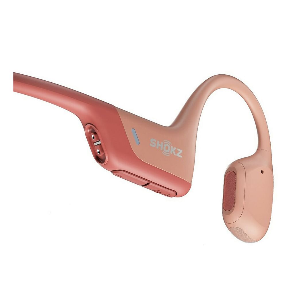 Shokz OpenRun Pro Premium Bone Conduction Open-Ear Sport Headphones - Pink