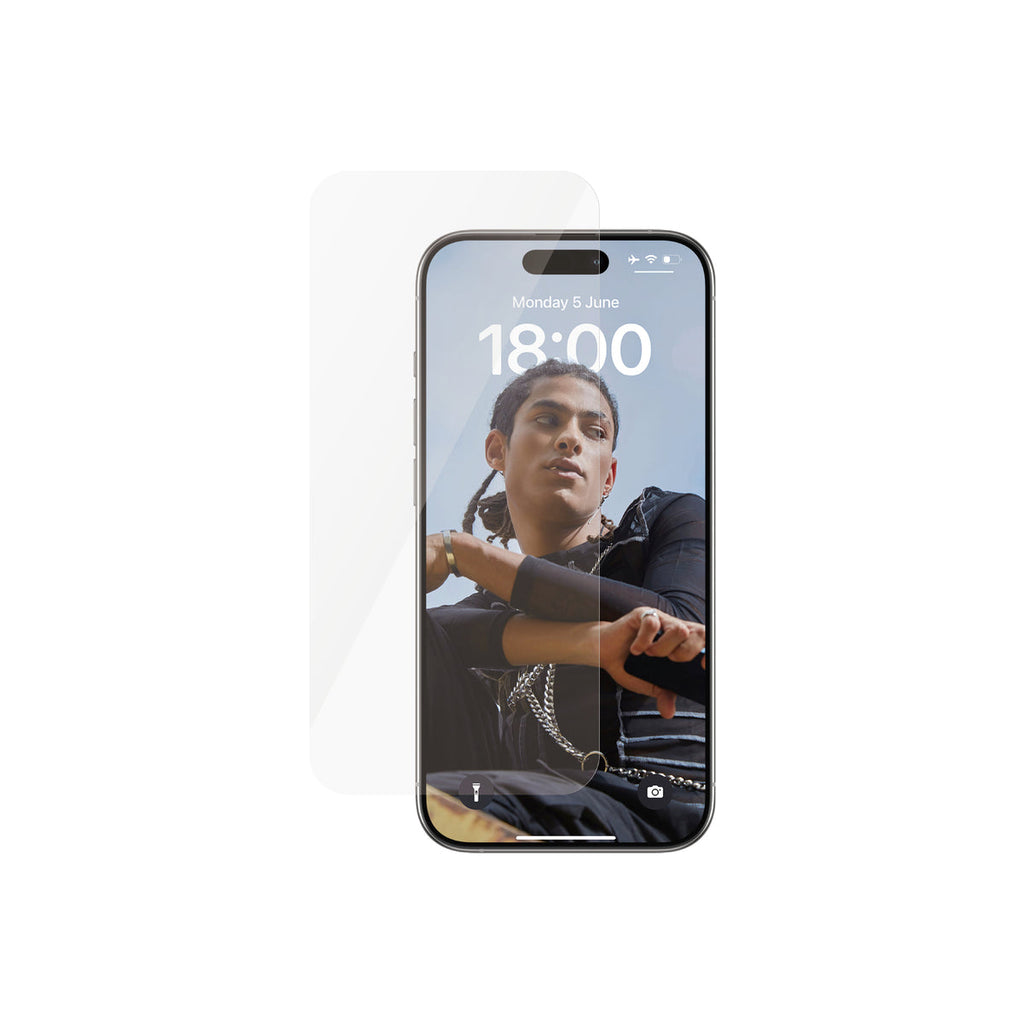 Panzer Glass SAFE Ultra Wide Fit Screen Protector for iPhone 15 Pro