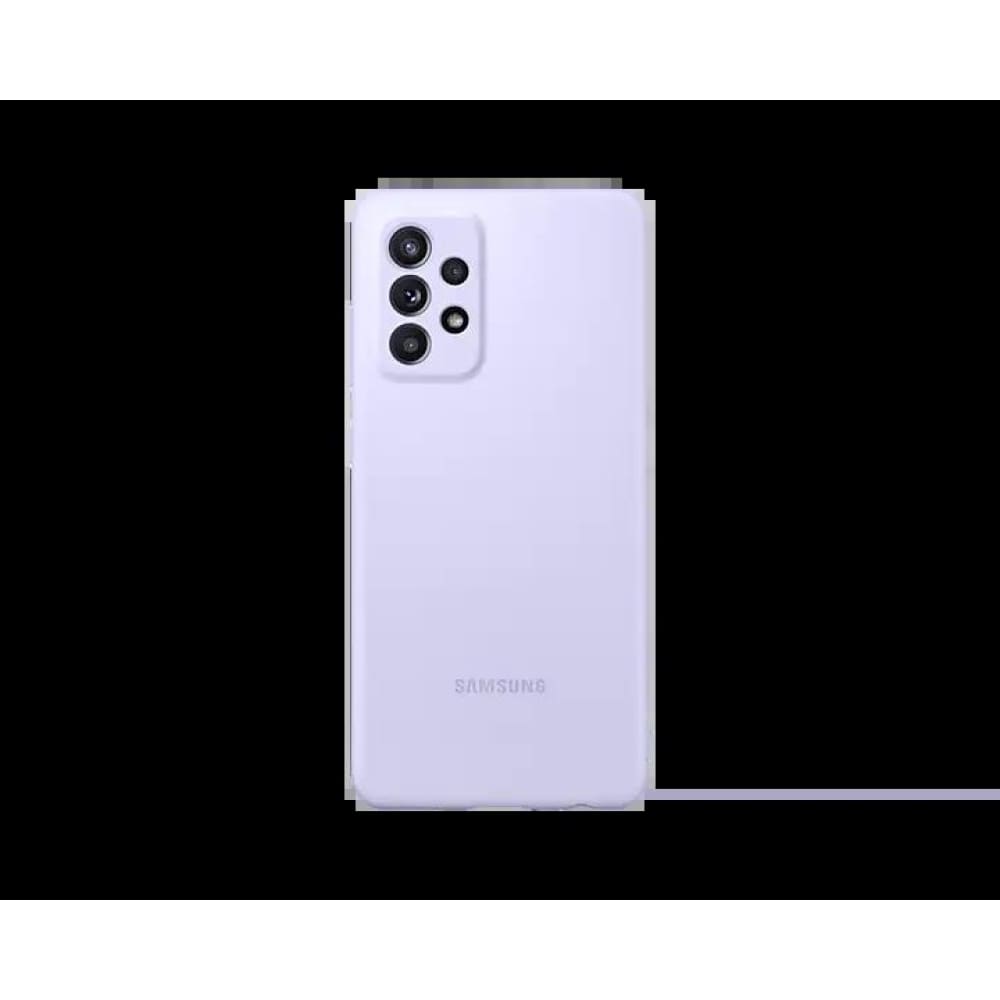 Samsung Silicone Cover Case Suits Galaxy A52 - Violet
