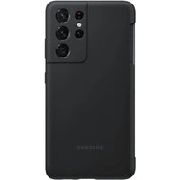 Thumbnail for Samsung Silicone Cover with S-Pen for Galaxy S21 Ultra - Black