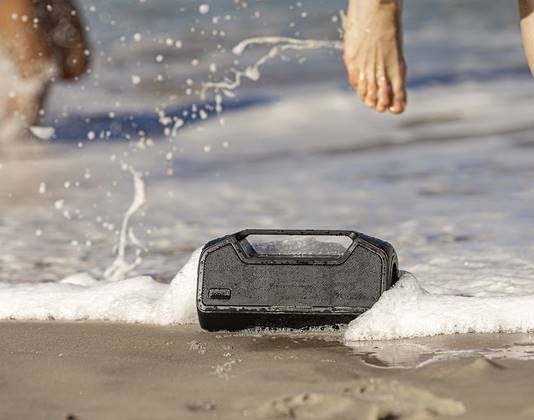Sprout Nomad Alpha 40W Bluetooth Speaker Waterproof + Powerbank + Wireless Charging Pad  - Black