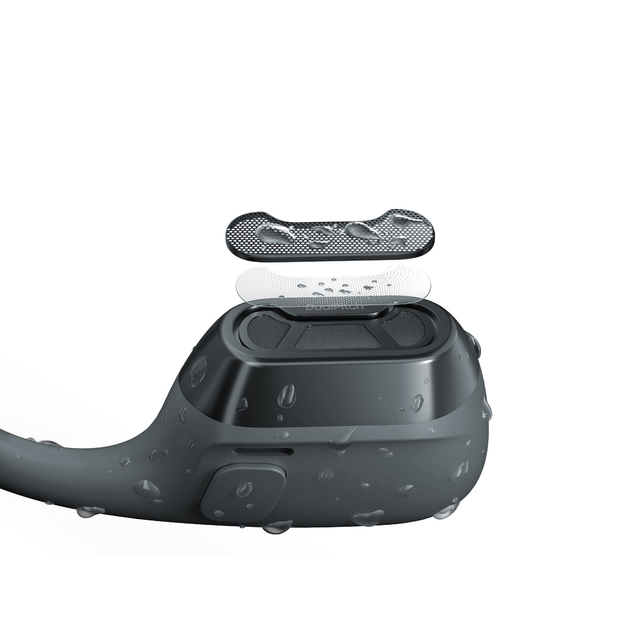 Shokz OpenRun Pro 2 Bone Conduction Sports Headphones - Black