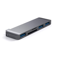 Thumbnail for Satechi USB-C/USB 3.0 3-in-1 Combo Hub - Space Grey