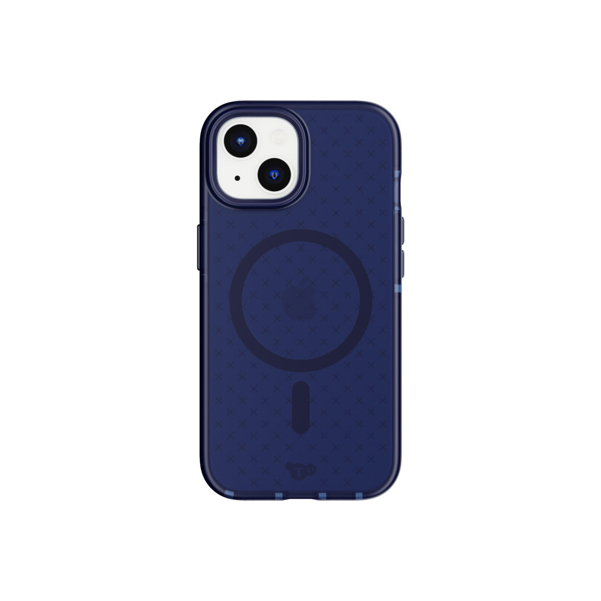 Tech21 Evo Check - Apple iPhone 15 Case MagSafe Compatible - Smokey/Black
