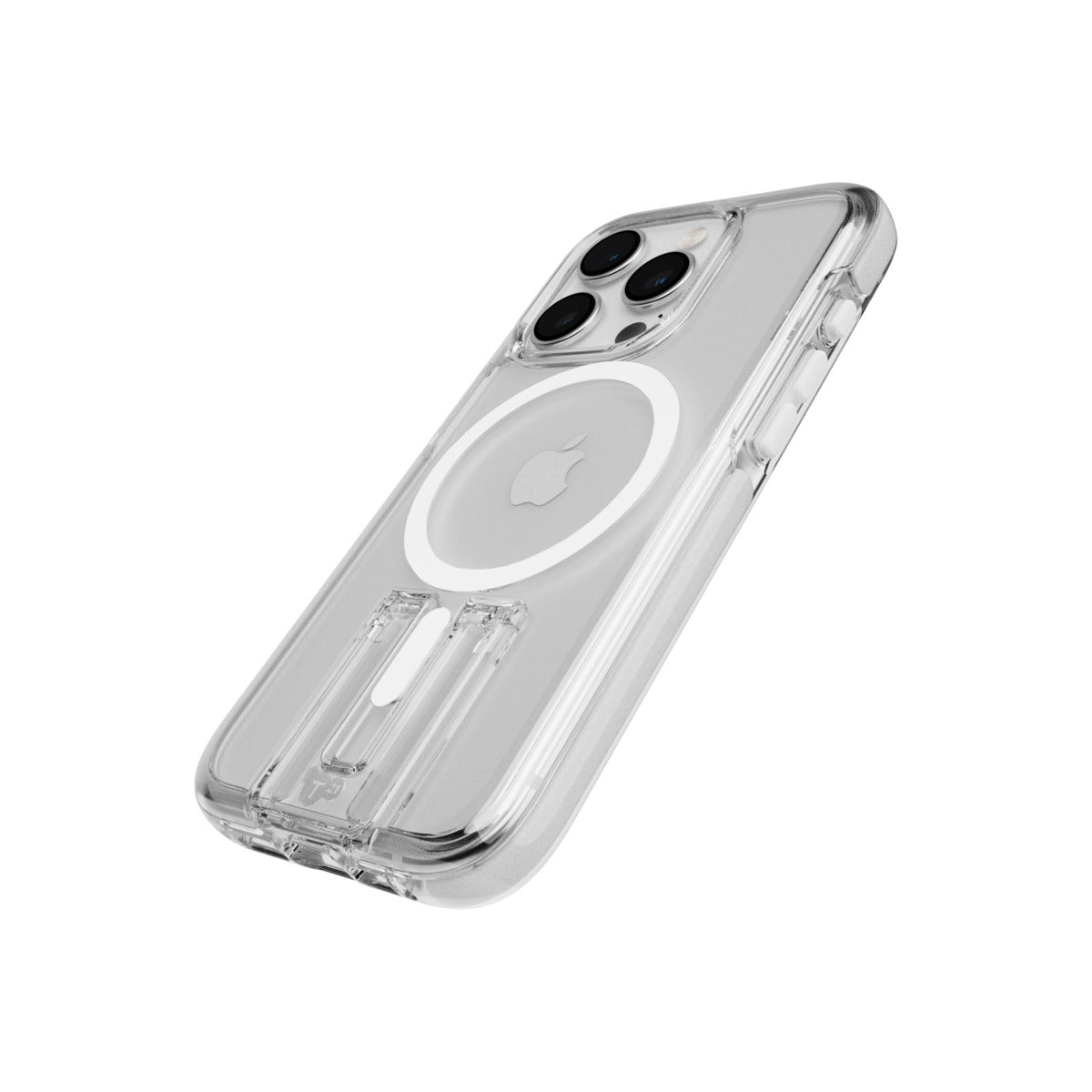 Tech21 Evo Crystal Kick for iPhone 15 Pro Case MagSafe Compatible - White