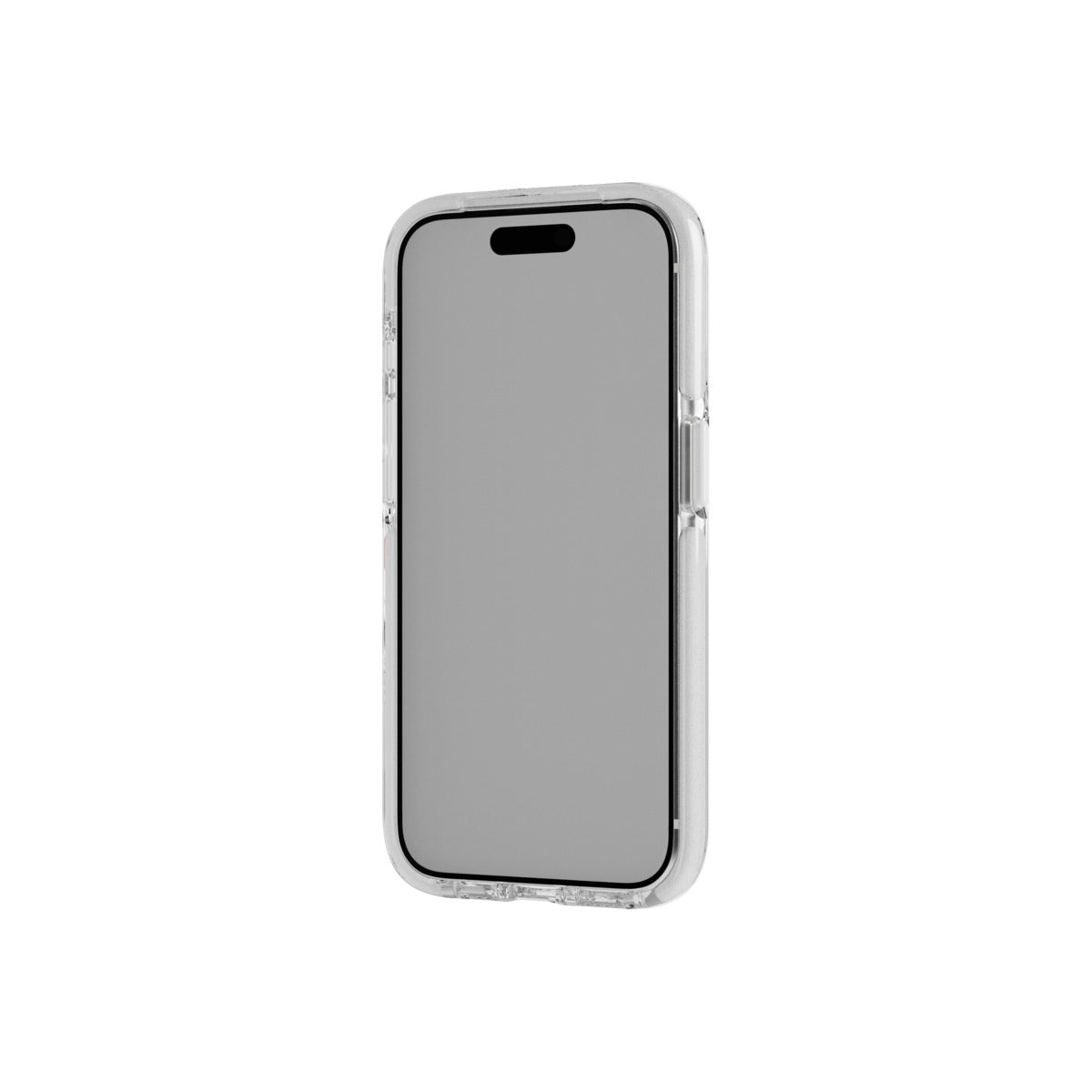 Tech21 Evo Crystal Kick for iPhone 15 Pro Case MagSafe Compatible - White