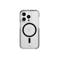 Tech21 Evo Crystal for iPhone 15 Pro Case MagSafe Compatible - Black