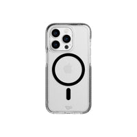 Thumbnail for Tech21 Evo Crystal - Apple iPhone 15 Pro Case MagSafe Compatible - Black
