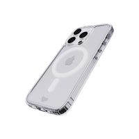 Thumbnail for Tech21 Evo Clear - Apple iPhone 15 Pro Case MagSafe Compatible - Clear