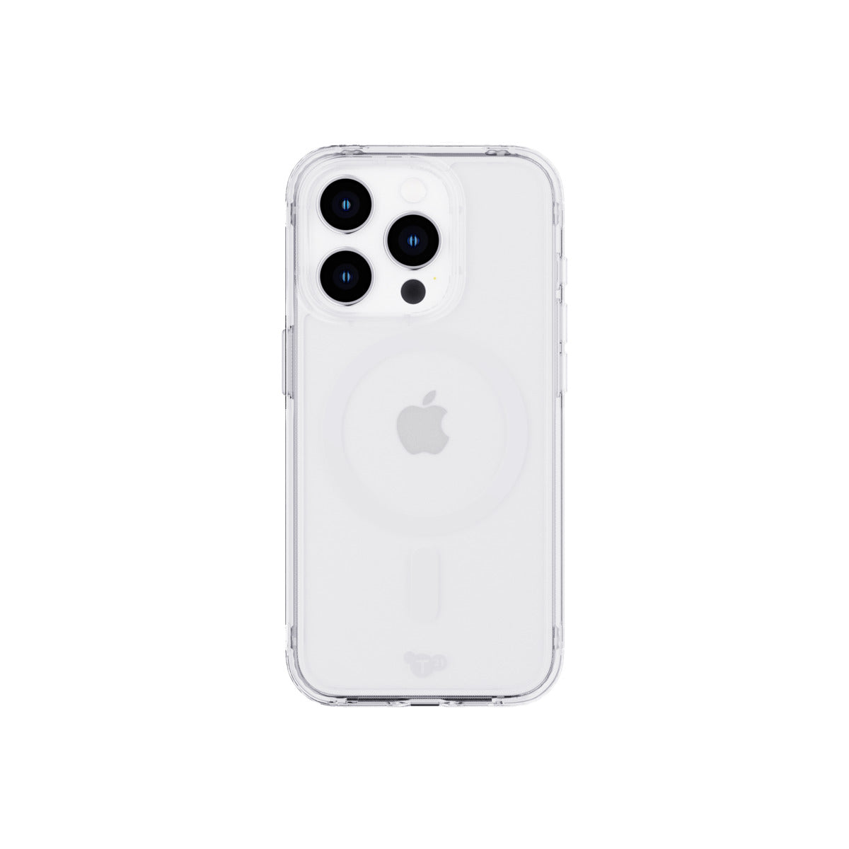 Tech21 Evo Clear - Apple iPhone 15 Pro Case MagSafe Compatible - Clear