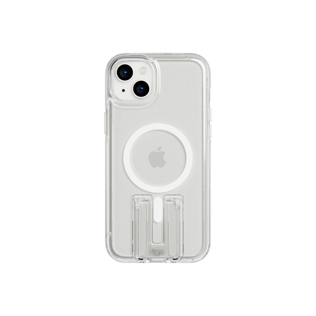 Tech21 Evo Crystal Kick iPhone 15 Plus Case MagSafe Compatible - White
