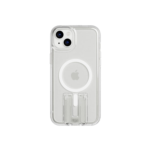 Tech21 Evo Crystal Kick iPhone 15 Plus Case MagSafe Compatible - White