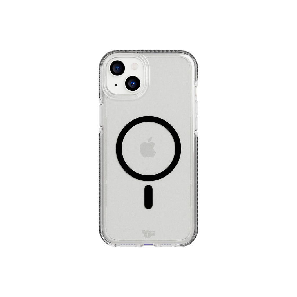 Tech21 Evo Crystal Case MagSafefor iPhone 15 Plus - Black