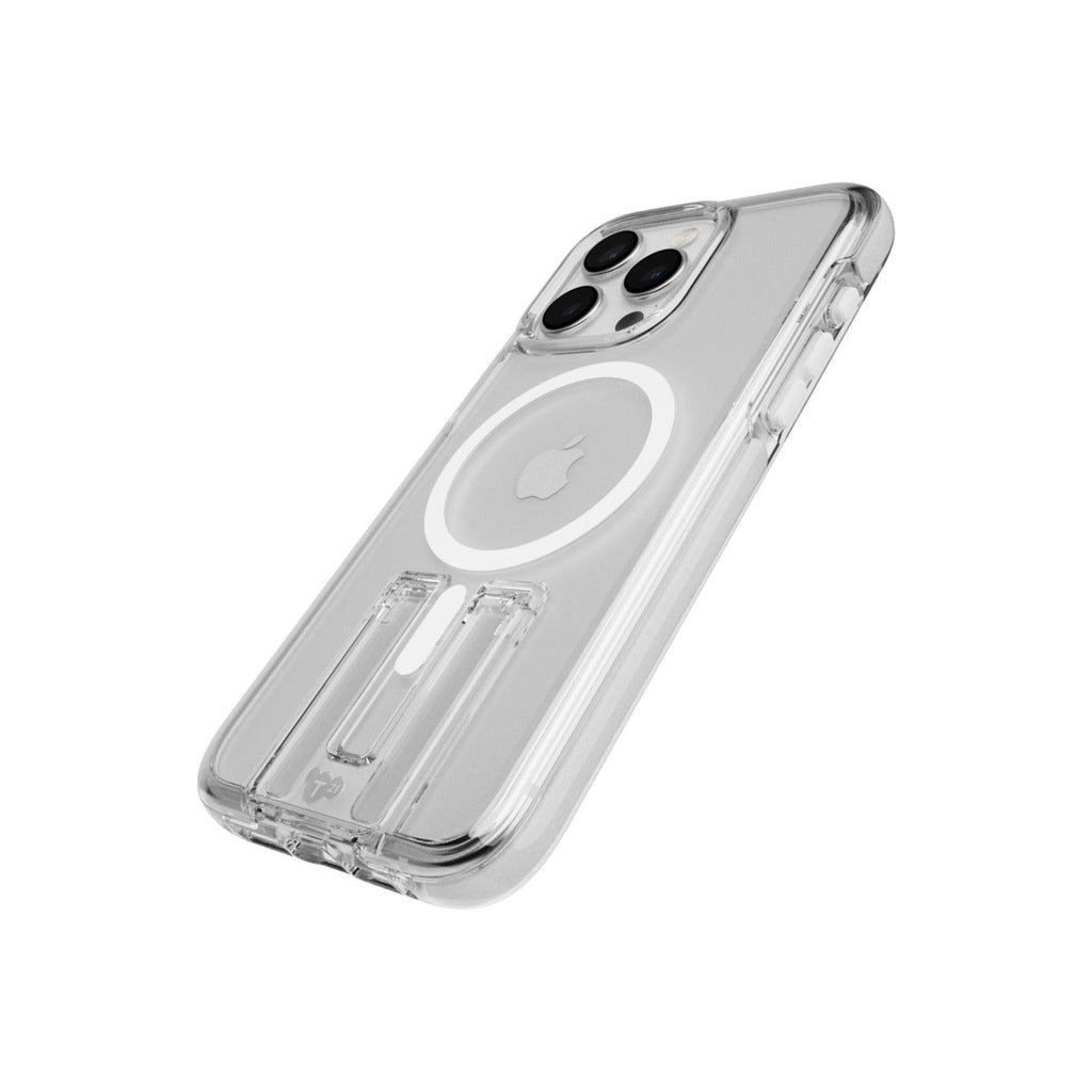 Tech21 Evo Crystal Kick for iPhone 15 Pro Max Case MagSafe Compatible - White