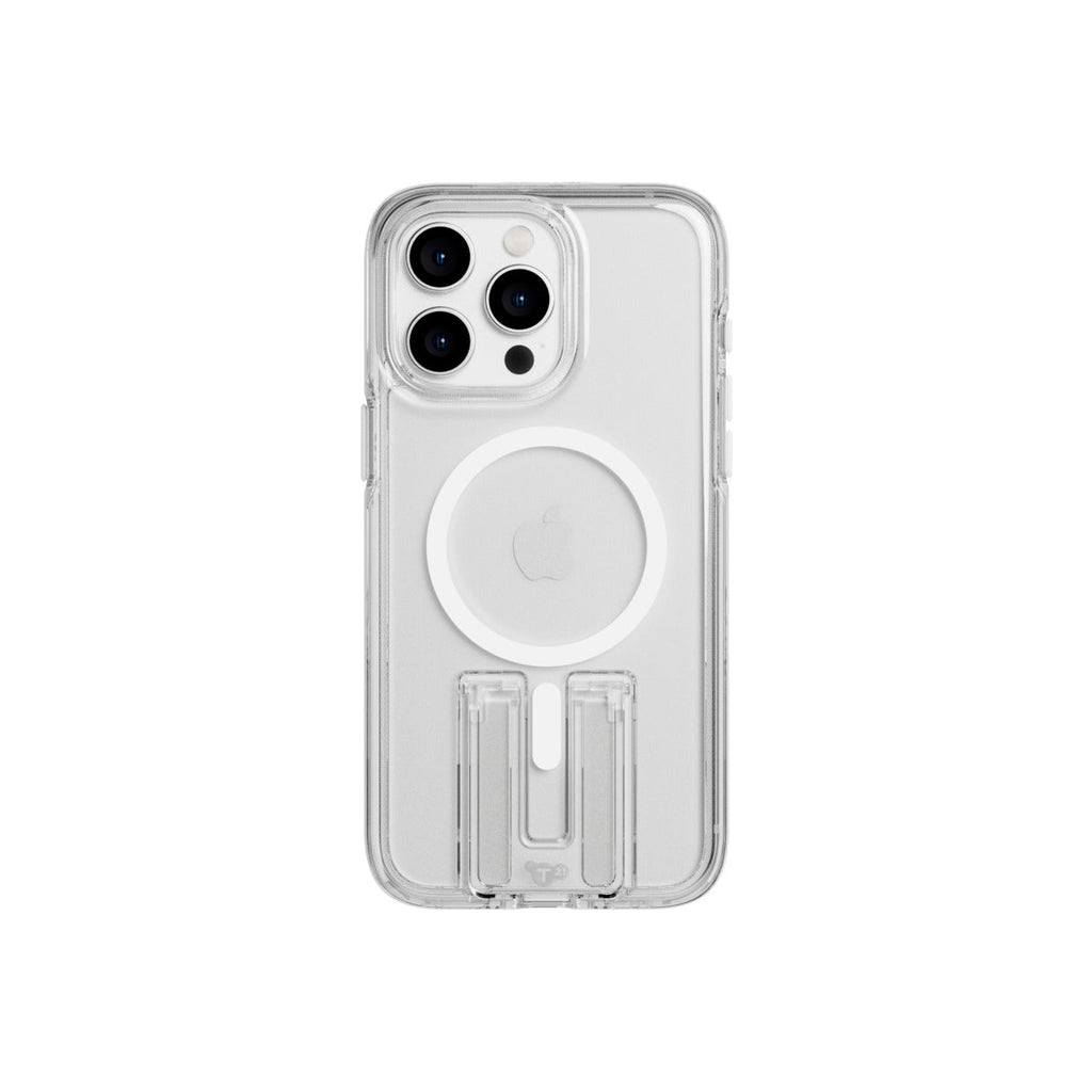 Tech21 Evo Crystal Kick for iPhone 15 Pro Max Case MagSafe Compatible - White