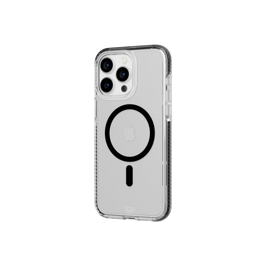 Tech21 Evo Crystal Case with MagSafe for iPhone 15 Pro Max - Black