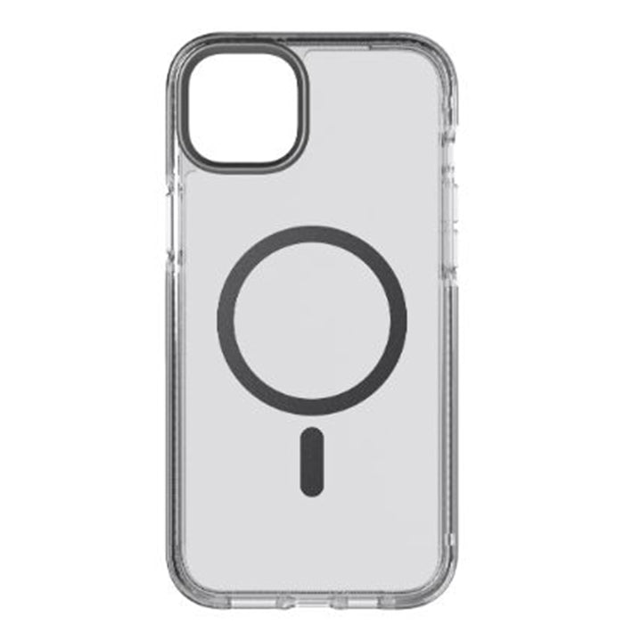 Tech21 Evo Crystal MagSafe Case for iPhone 14/15 Plus - Graphite