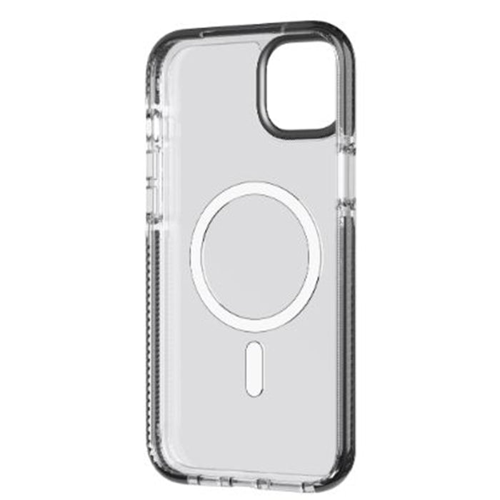 Tech21 Evo Crystal MagSafe Case for iPhone 14/15 Plus - Graphite