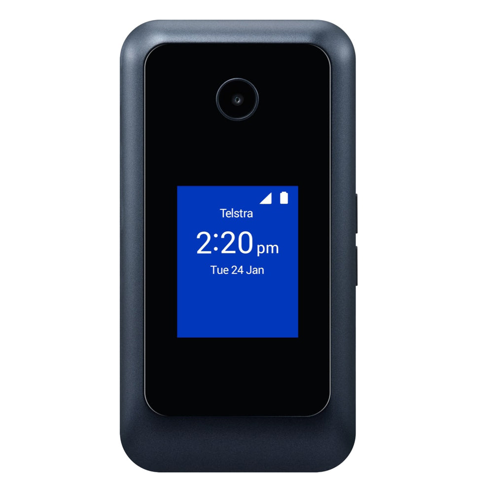 Telstra Locked Flip 4 ZTE 4GX (Blue Tick) - Black