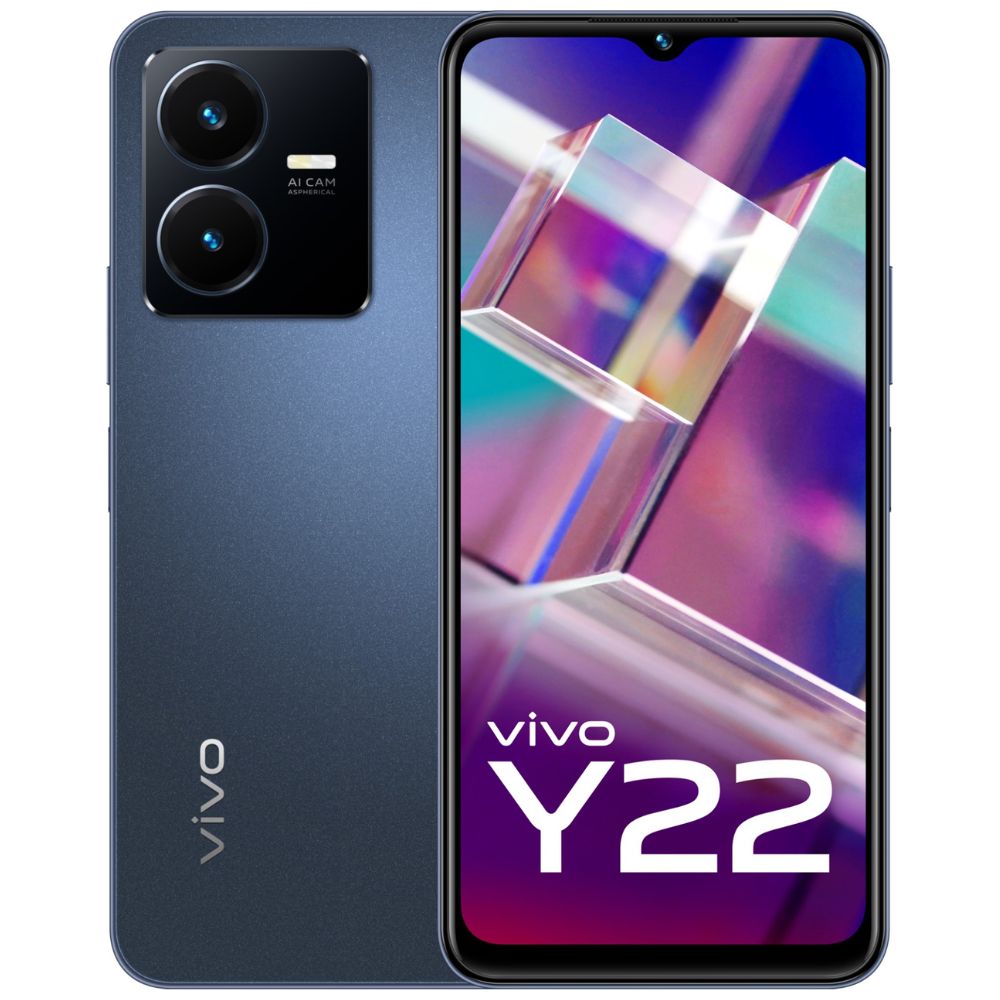 Telstra Locked Vivo Y22s (6.55") 64GB, 4GX - Starlight Blue