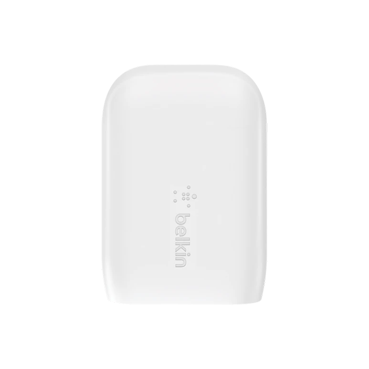 Belkin Dual PD Wall Charger with PPS 42W - iPhone|Andriod ( 1x USB-C  30W + 1x USB-A  12W)