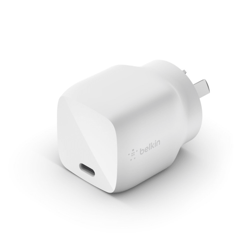Belkin 30W USB-C Charger Universally Compatible - White