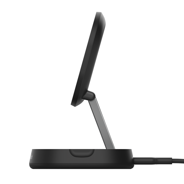 Belkin BoostCharge Pro Magnetic Charging Stand w/Qi2 - Black