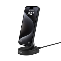 Thumbnail for Belkin BoostCharge Pro Magnetic Charging Stand w/Qi2 - Black