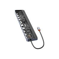 Thumbnail for Baseus Elitejoy Gen2 4K Triple DISPLAY 12 Port Hub Docking Station - Black