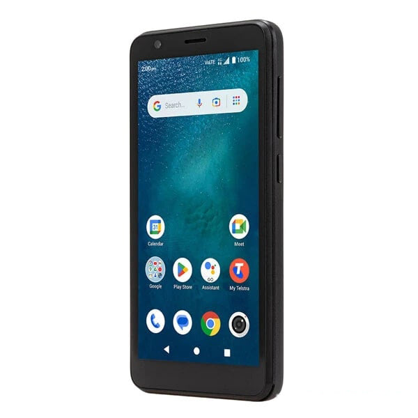 Telstra T Essential ZTE Blade A35 SE 4G 4GX 32GB/2GB, 5" Screen Black Android Blue Tick Mobile Phone