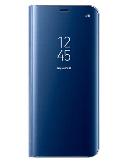 Samsung Clear View Standing Cover Suits Galaxy S8+ - Blue