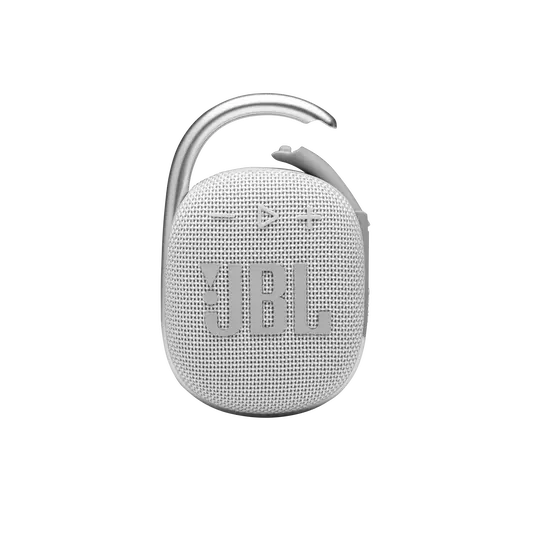 JBL Clip 4 Ultra-portable Waterproof Speaker - White