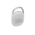 JBL Clip 4 Ultra-portable Waterproof Speaker - White