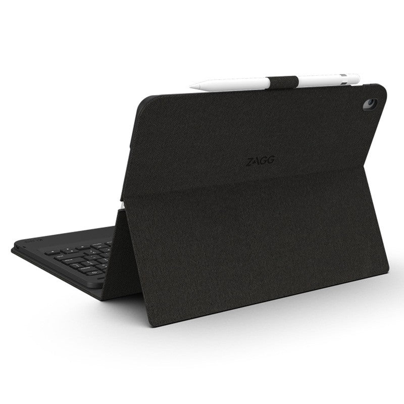Zagg Messenger Folio Tablet Keyboard / Case for Apple iPad 10.2 - Charcoal Black