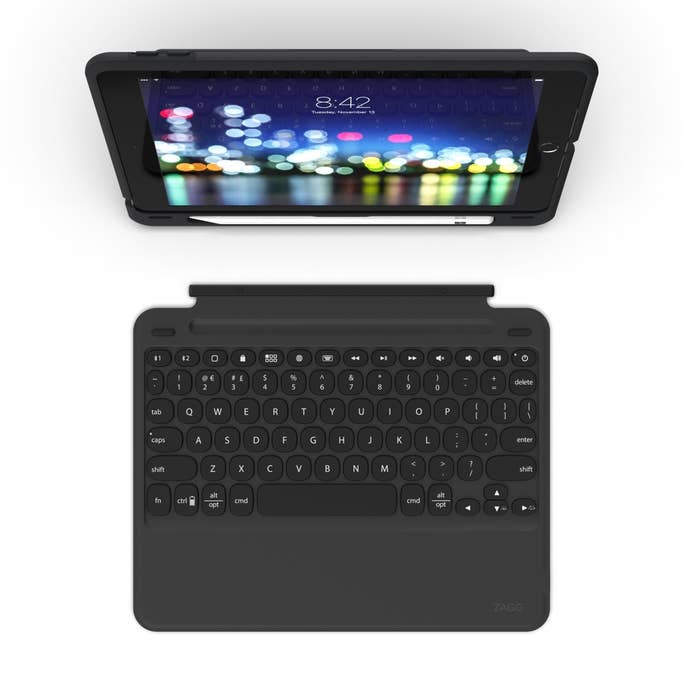ZAGG Slim Book Go Bluetooth Keyboard for Apple iPad 10.2 - Black