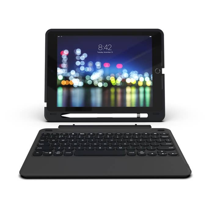 ZAGG Slim Book Go Bluetooth Keyboard for Apple iPad 10.2 - Black