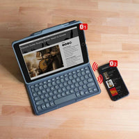 Thumbnail for ZAGG Keyboard Pro Keys for Apple iPad 10.2 (7th / 8th / 9th Gen) - Black/Gray