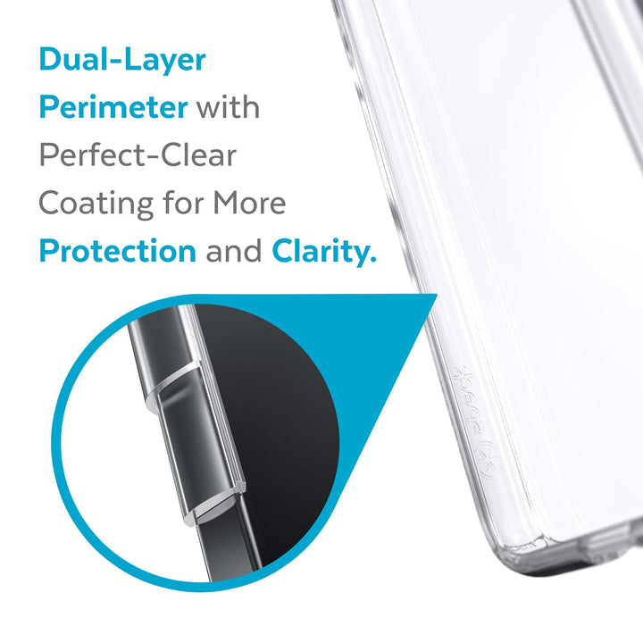 Speck Presidio Perfect Case for Samsung Galaxy S22+ (6.6") - Clear