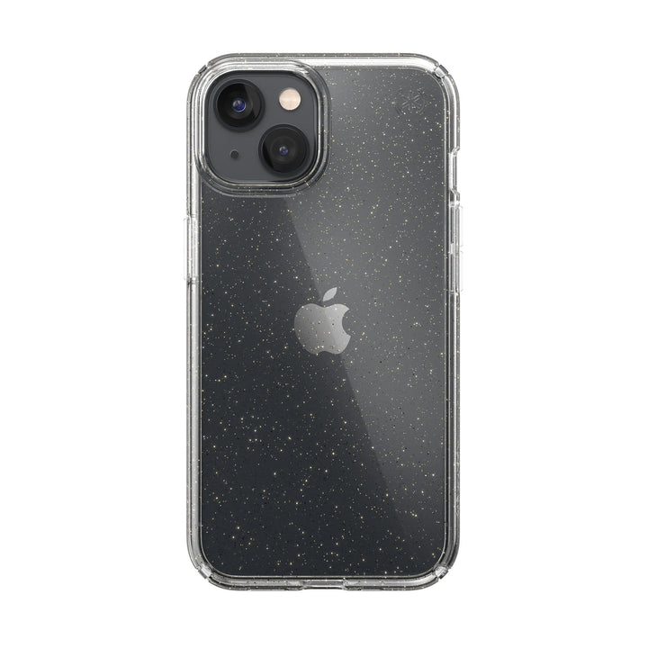 SPECK Apple iPhone 14 Perfect Glitter Case – Clear/Gold Glitter