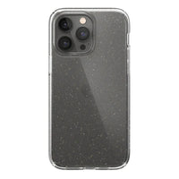 Thumbnail for Speck Presidio Perfect Clear Case for iPhone 14 Pro Max - Gold Glitter