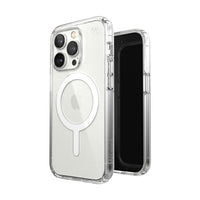 Thumbnail for Speck Magsafe Presidio Perfect Cases for iphone 14 Pro - Clear/Silver