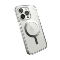 Thumbnail for Speck Magsafe Presidio Perfect Cases for iphone 14 Pro - Clear/Silver