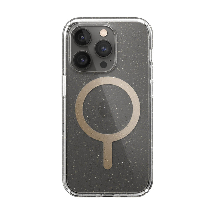 Speck Perfect Glitter Magsafe Case for iPhone 14 Pro - Gold