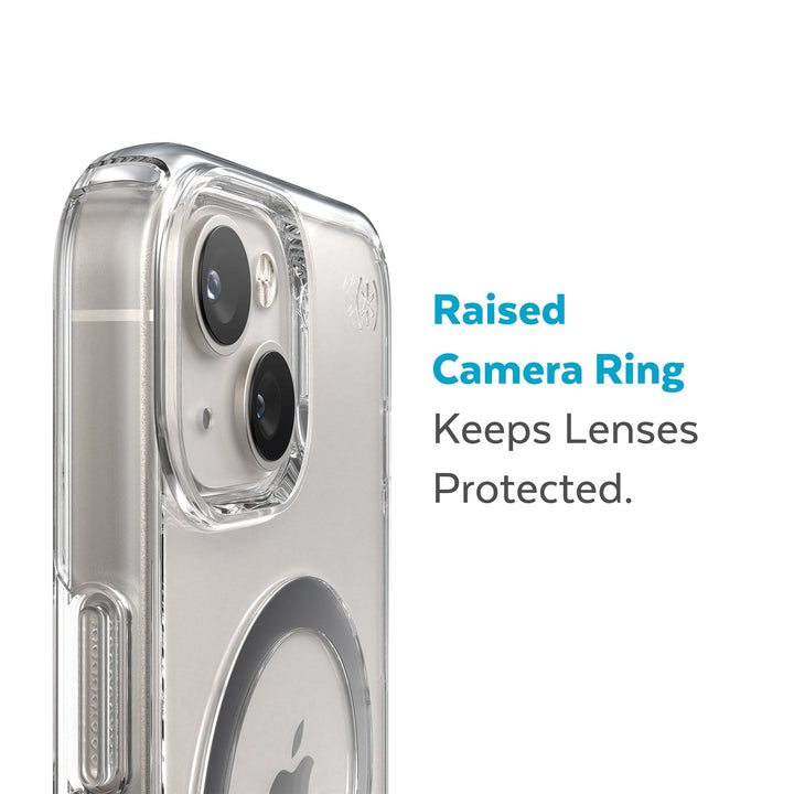 Speck Perfect Clear Magsafe Case for Iphone 14 Plus - Clear/Silver