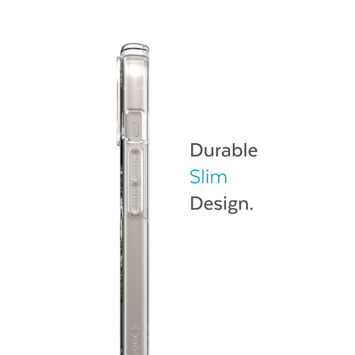 Speck Perfect Clear Magsafe Case for Iphone 14 Plus - Clear/Silver