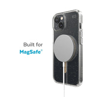 Thumbnail for Speck Perfect Glitter Magsafe Case for Iphone 14 Plus - Clear/Gold Glitter