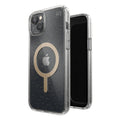 Speck Perfect Glitter Magsafe Case for Iphone 14 Plus - Clear/Gold Glitter