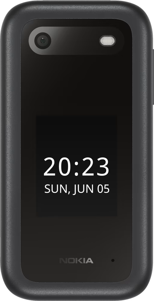 Nokia 2660 Dual SIM 4G FLIP BIG Button Phone Unlocked - Black